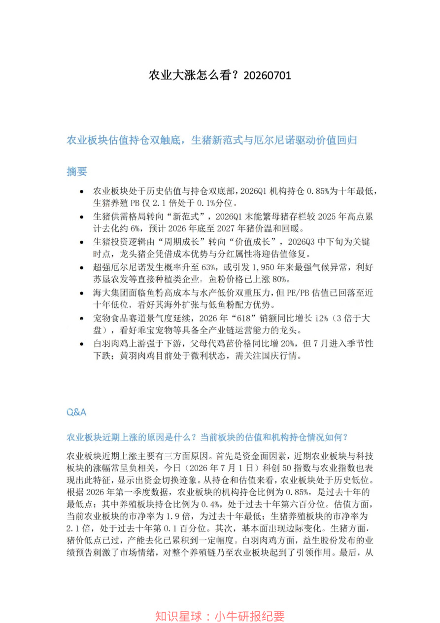 农业大涨怎么看20260701【共5页】